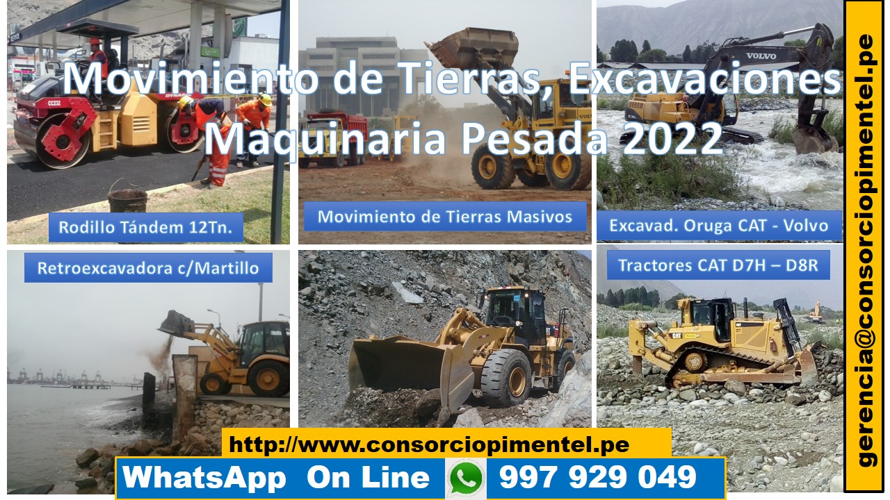 Excavaciones Masivas Demoliciones Obras Civiles Perú 2023